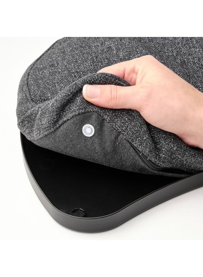 إيروريكس حامل الكمبيوتر المحمول، رمادي غامق، 52×38 سم - Image 5