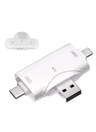 High-Speed 3-in-1 SD Card Reader for iPhone, iPad, Android, USB-C, Mac & PC - Portable Micro SD & SD Card Adapter - pzsku/ZB384C5C9F14E7F97424DZ/45/_/1721833686/c9be4aff-d4ee-4cb9-a2ff-0a2f87c41f16
