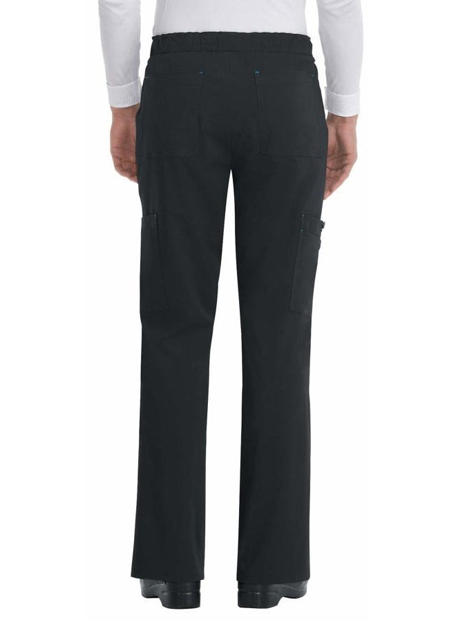 KOI Basics 605 Men's Luke Scrub Pants Black XST - Image 2