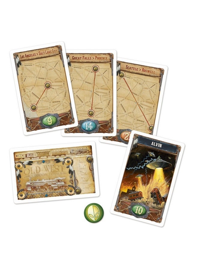Days of Wonder Ticket to Ride France + Old West Board Game EXPANSION - Train Route Strategy Game, Fun Family Game for Kids & Adults, Ages 8+, 2-6 Players, 30-60 Minute Playtime, Made by Days of Wonder - Image 2
