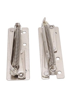 Thoraya 90 Degree 2 Sets Cabinet Hinge Bridge Shaped Stainless Steel Punch Free Spring Set Hinge for Window Door Cupboard  - Image 3