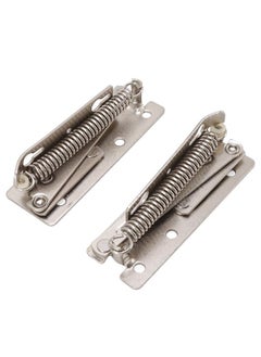 Thoraya 90 Degree 2 Sets Cabinet Hinge Bridge Shaped Stainless Steel Punch Free Spring Set Hinge for Window Door Cupboard  - Image 4
