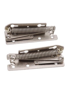 Thoraya 90 Degree 2 Sets Cabinet Hinge Bridge Shaped Stainless Steel Punch Free Spring Set Hinge for Window Door Cupboard  - Image 5