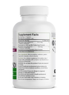 Bronson Milk Thistle 1000 Mg 250 Capsules  - Image 2