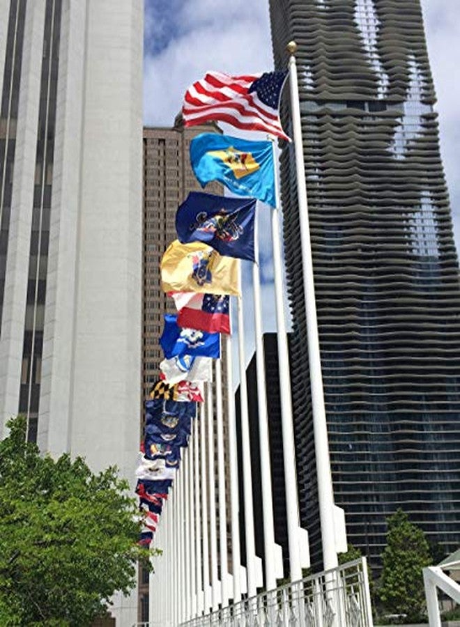 Annin Flagmakers Model 142760 Minnesota State Flag 3x5 ft. Nylon SolarGuard Nyl-Glo 100% Made in USA to Official State Design Specifications. - Image 4