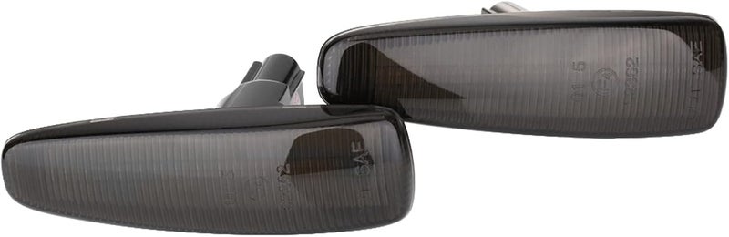 DEMULAX Amber Light Fender Side Marker Turn Signal Lights - Image 1