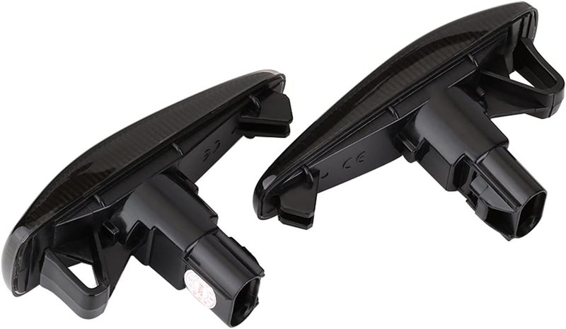 DEMULAX Amber Light Fender Side Marker Turn Signal Lights - Image 3