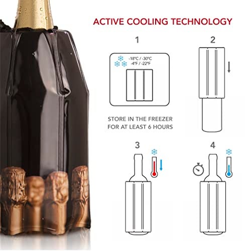 Vacu Vin Rapid Ice Champagne Cooler - Bottle - Image 3