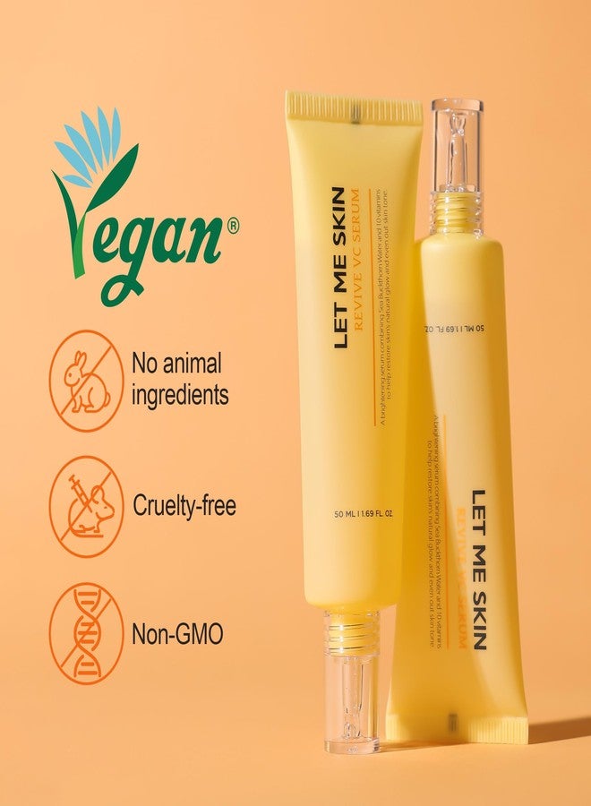 ليت مي سكين LET ME SKIN Revive VC Serum مستحضرات تجميل نباتية 50 مل 1.69 أونصة سائلة. - Image 3