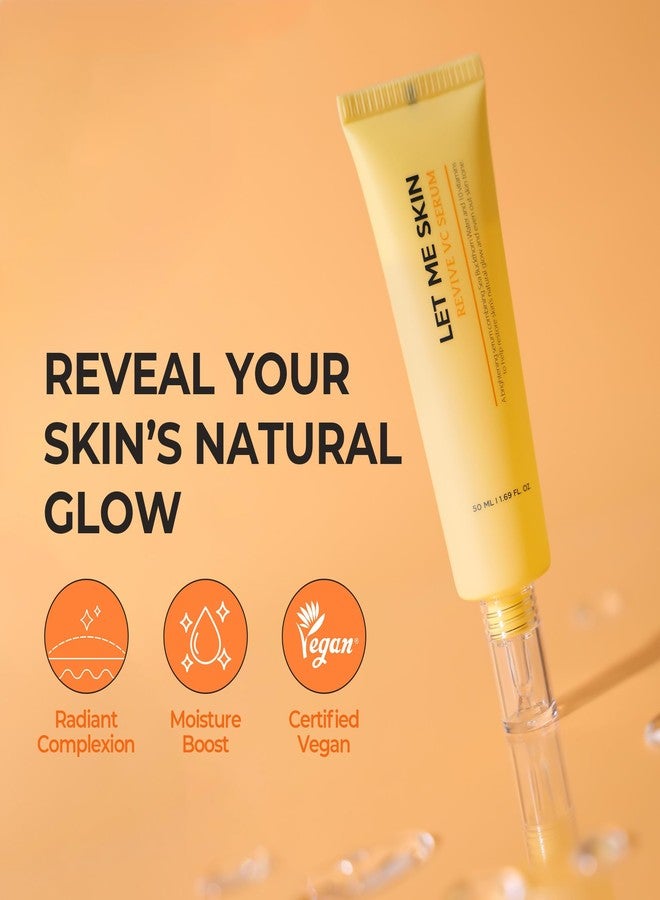 ليت مي سكين LET ME SKIN Revive VC Serum مستحضرات تجميل نباتية 50 مل 1.69 أونصة سائلة. - Image 2