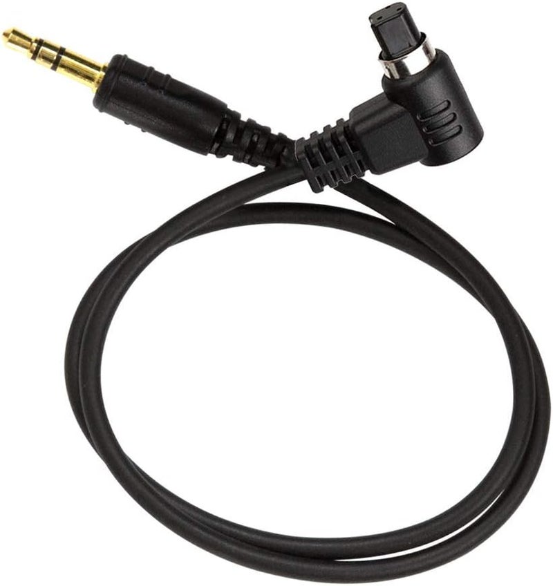 Pixel 3.5mm-N3 Camera Shutter Connecting Cable Cord Compatible for for Canon EOS 5D, 5D Mark II, 5D Mark III, 6D, 7D, 7D Mark II - Image 1