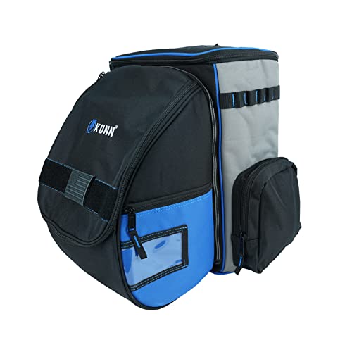 KUNN Welding-Backpack Multifunction Helmet-Bag - Ultimate Equipment Bag with Cotton Protective Lining for Electrician Blue - Image 1