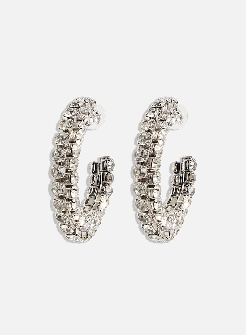 SOHI Western Artificial Hoop Earring Jewellery - Image 1