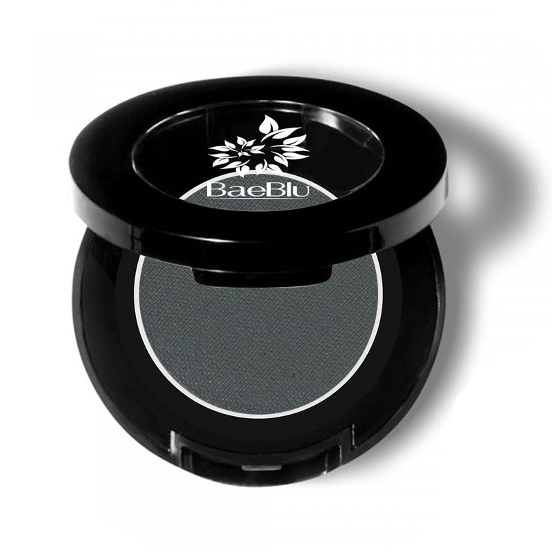 BaeBlu Hypoallergenic Eyeshadow Organic 100% Natural Finely Pressed Velvety Smooth Powder, Made in USA, Green Nebula - Image 1