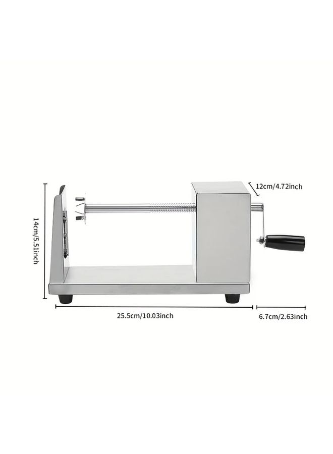 Sturdy Small Hand Crank Potato Twister With Stainless Steel Blade 1pc - Image 2