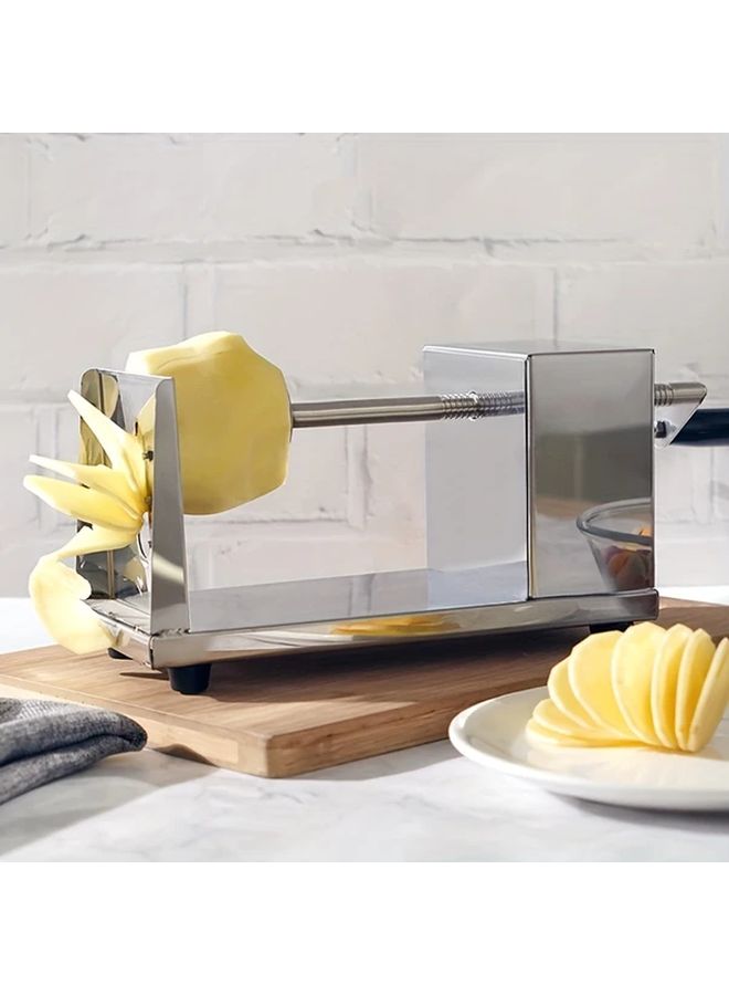 Sturdy Small Hand Crank Potato Twister With Stainless Steel Blade 1pc - Image 5