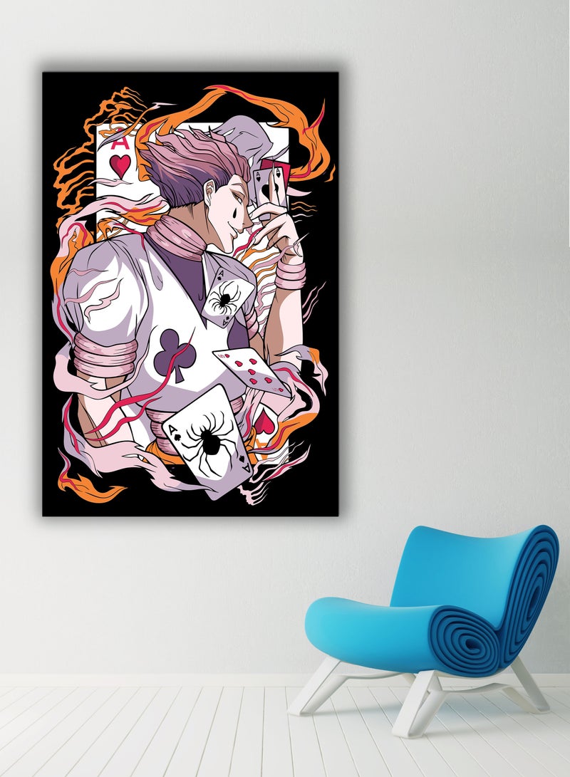 مودكلاس لوحة هيسوكا جدارية إطار خشبي - Image 1