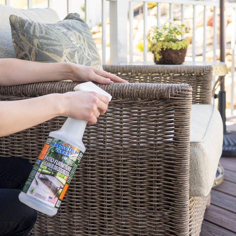 Absolutely Clean Amazing Patio Furniture Cleaner - Natural Enzymes Easily Remove Dirt, Bird Droppings, Food Stains and More from Your Outdoor and Patio Furniture - USA Made - Image 2