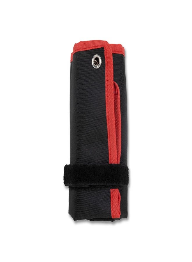 Steelman 21-Piece Stubby Combination Wrench Set with Storage Roll, Metric & SAE, 12-Point, 1/4-3/4" and 8-19mm (82576) - Image 5