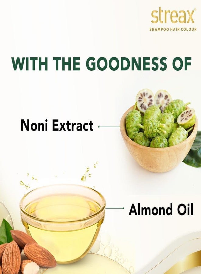 Streax Insta Shampoo Squeeze Pack Hair Colour For Unisex,Dark Brown 3,200Ml|Hair Colour Brown|100% Grey Coverage |Long Lasting Hair Color,Easy To Use| Ammonia Free Hair Color,No Paraben & Sulphate - Image 4