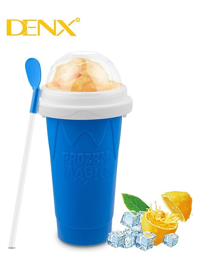 Denx Portable Magical Silica Squeeze Cup for making milkshakes, ice cream and smoothies - Image 1