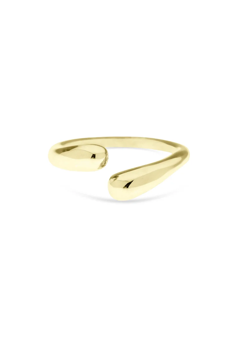 ليو جو Liu Jo Halo Gold Ring - LJ2387