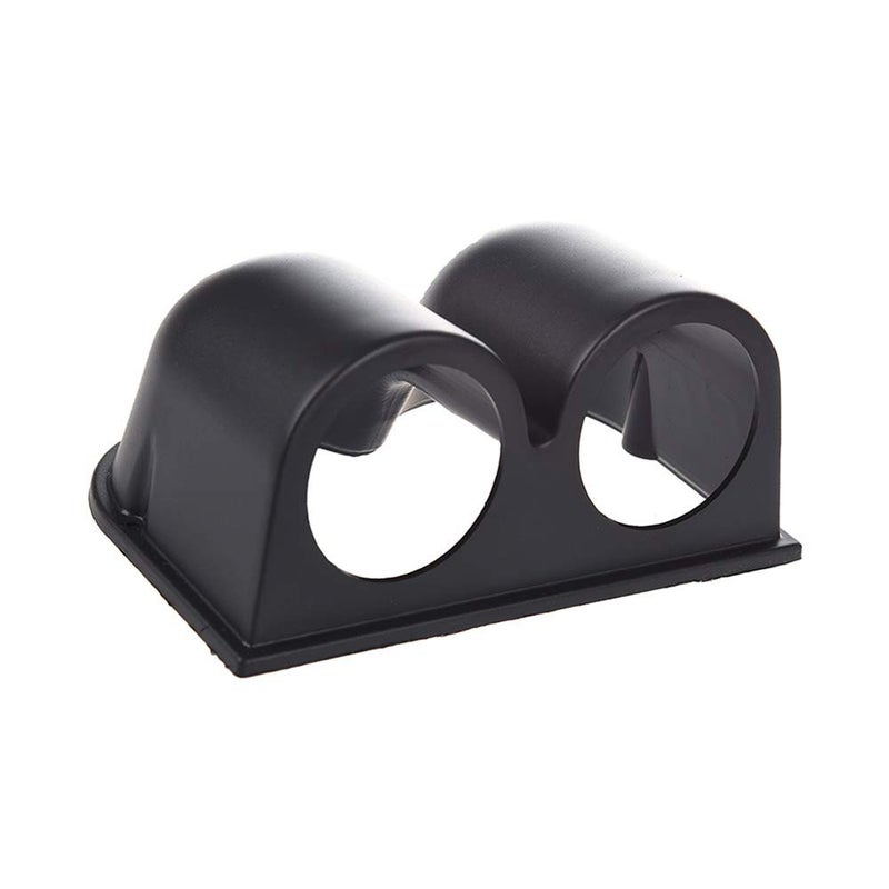 ETOPARS Black 2 52mm Universal Dual Hole Dash Dashboard Car Gauge Pod Mount Holder ABS