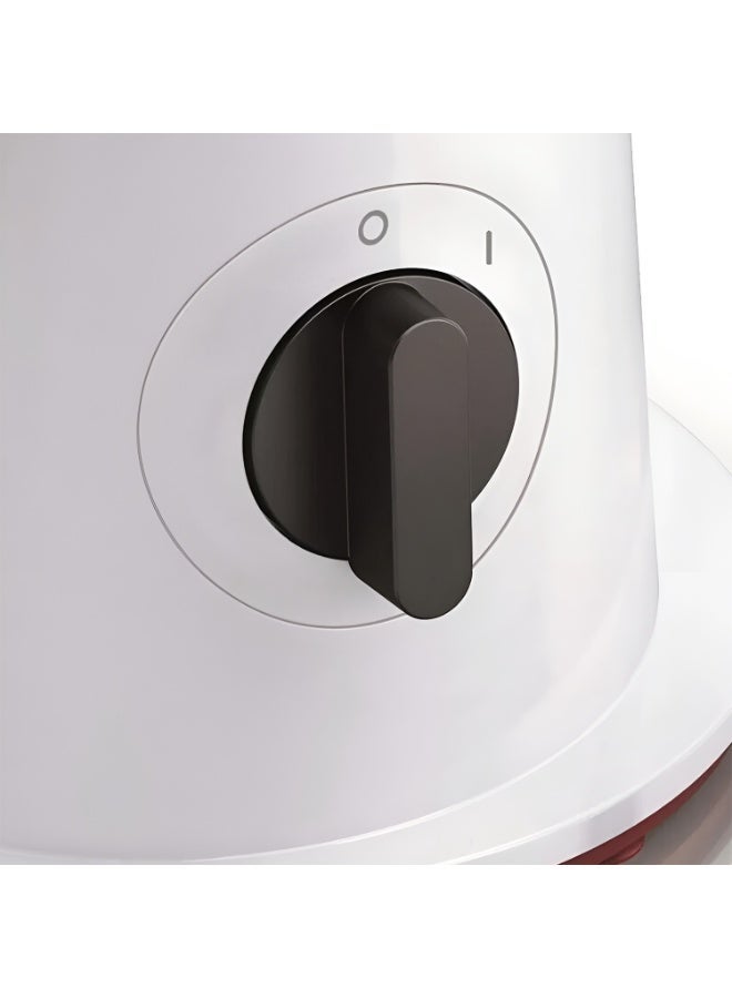 Cady One 200W electric vegetable chopper with 5 interchangeable cutting blades, electric vegetable grater with stainless steel blades, easy-to-use power button - Image 2