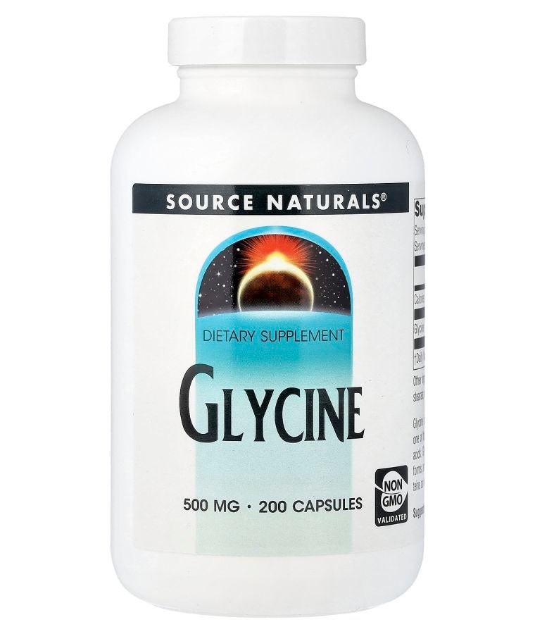 Glycine 200 Capsules (500 mg per Capsule)
