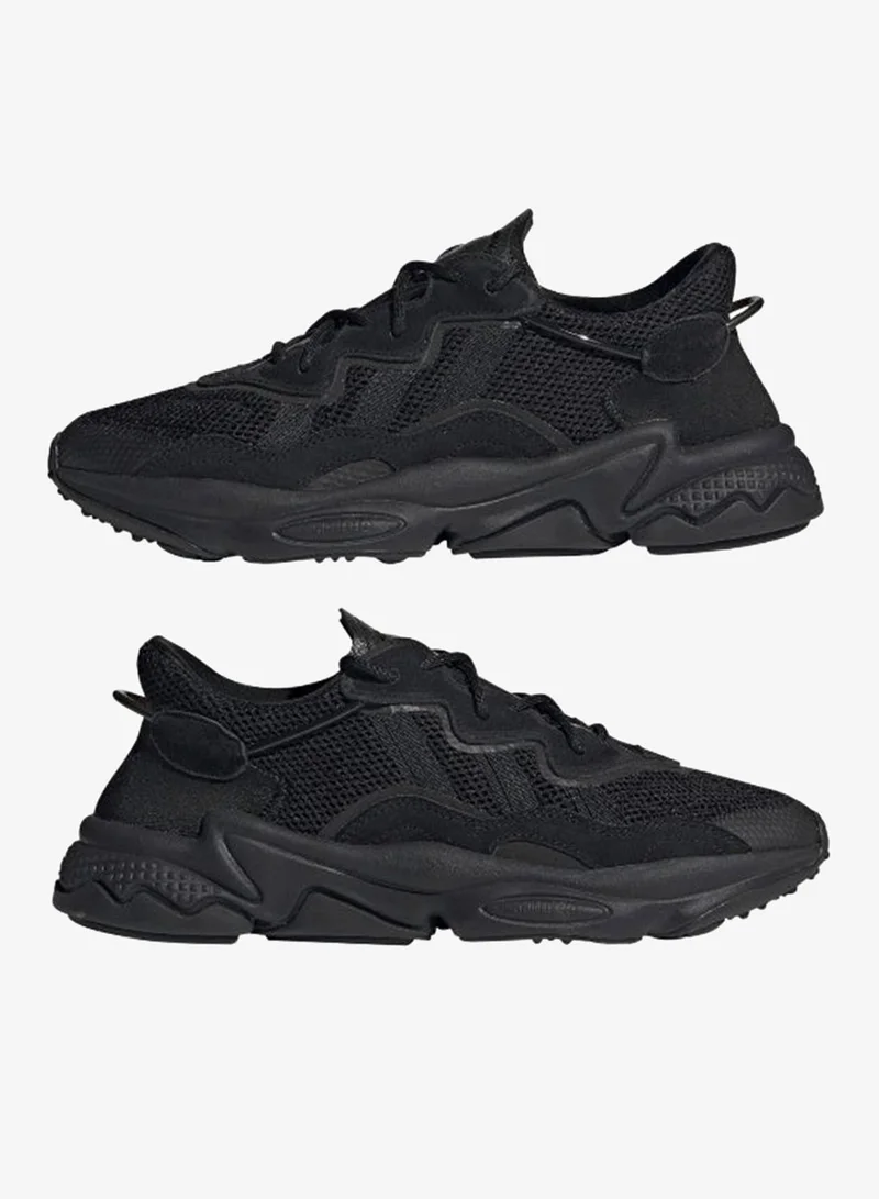 Adidas Originals CBLACK/CBLACK/GREFIV Ozweego Black Originals Shoes  | Best Price UAE