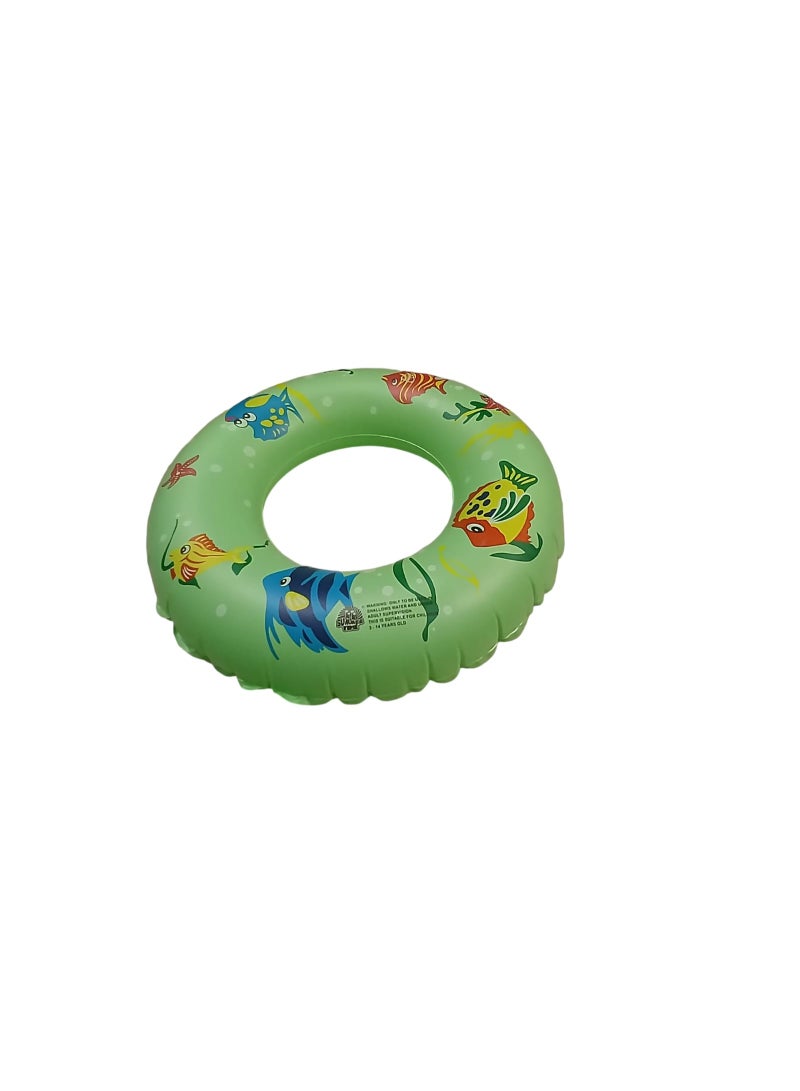 Swim Ring 60cm - Green - for Children under 7 years - Image 3