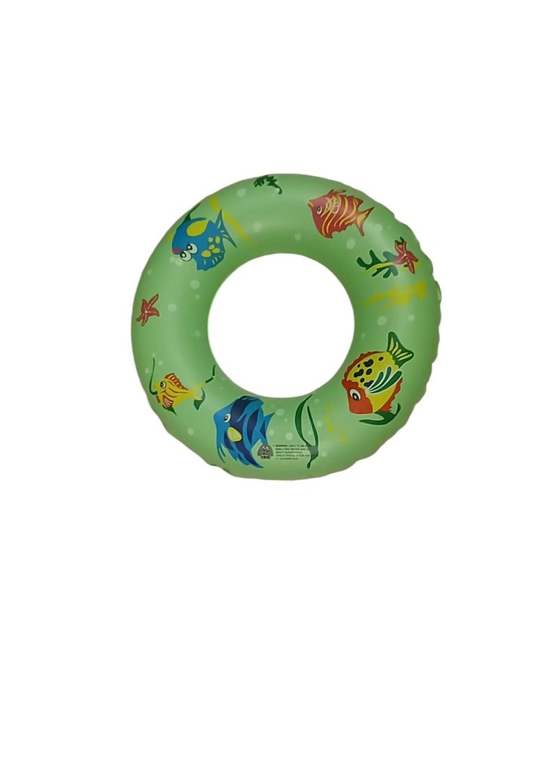 Swim Ring 60cm - Green - for Children under 7 years - Image 1