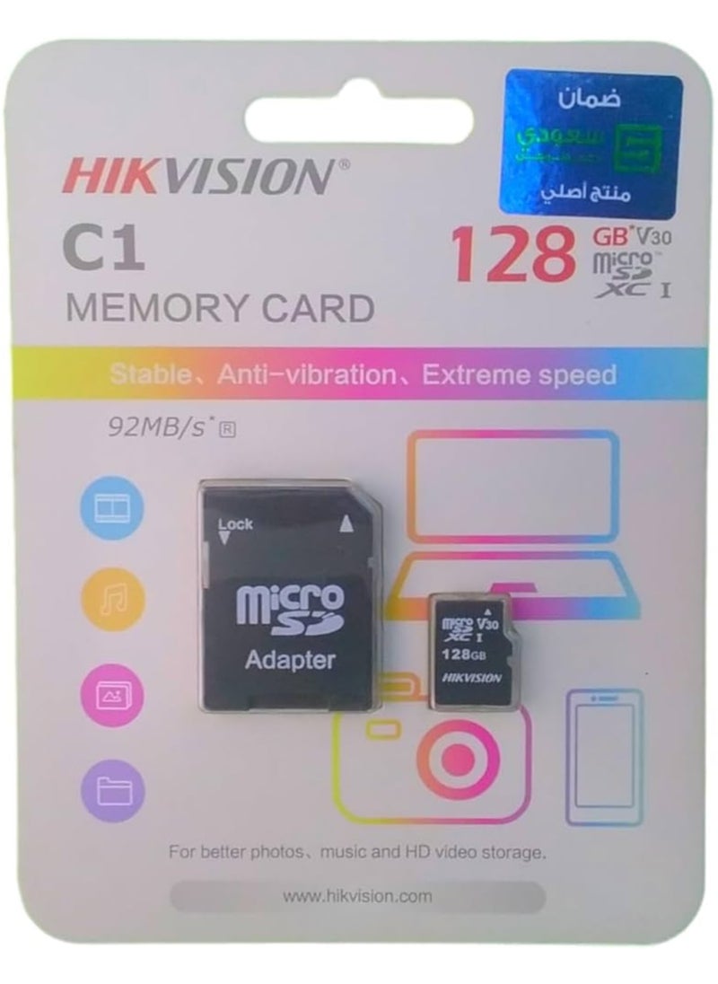 Generic Hikvision 128GB Micro SD Card  - Image 1