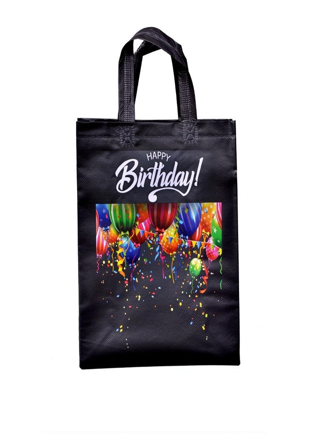 Go Packy Happy Birthday Gift Black Bag - Stylish, Reusable Tote for Return Gifts, Party Favors, Gifting Hampers (20) - Image 4
