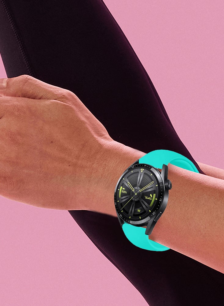 Perfii 3pcs Watchband Bundle Compatible with all Samsung, Huawei, Amazfit, Fitbit and Honor with 22mm band size - Image 3