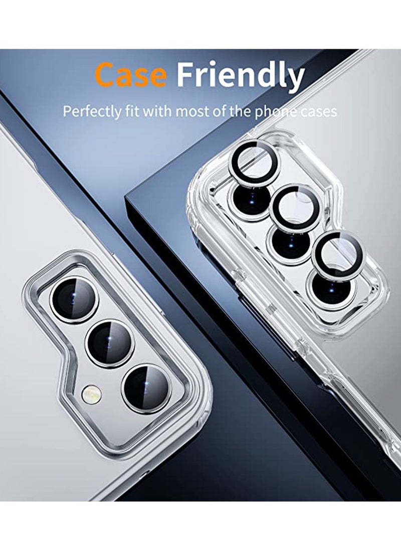 Generic Samsung Galaxy A14/Galaxy A34 Camera Lens Protector Case Cover [Drop Protection] Anti-Scratch 9H Tempered Glass Screen Protector Case Friendly Camera Cover Accessories  - Image 5