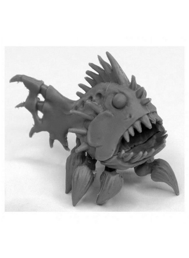 Reaper تماثيل ريبير: 44027 - عظام سمكة الرعب بلاستيك خيالي أسود