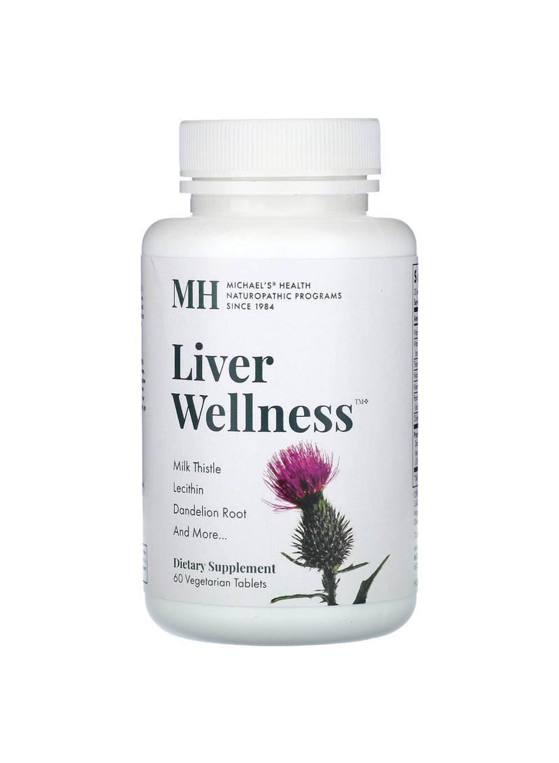 Liver Wellness, 60 Vegetarian Tablets
