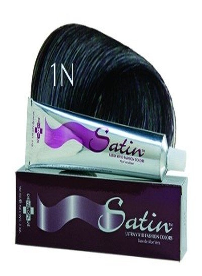 Developlus Satin Color #1N Black 3 Ounce (88ml) (2 Pack)
