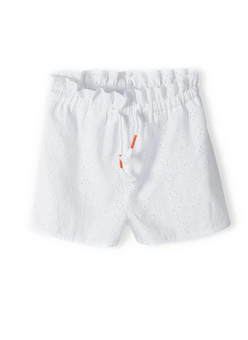 مينوتي Kids Girls Broderie Anglaise Short