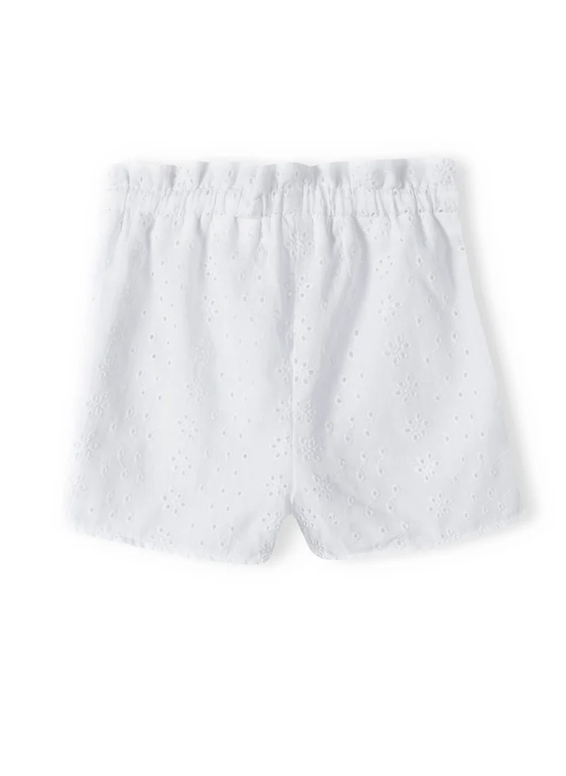 MINOTI Kids Girls Broderie Anglaise Short