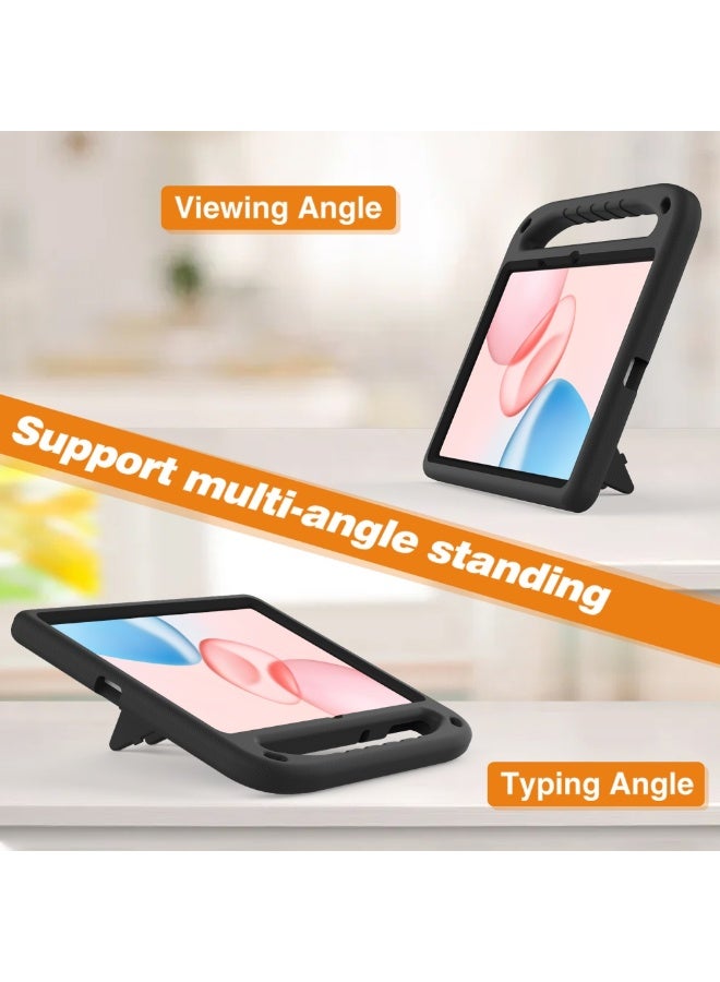 غطاء للشرف وسادة 10 12.1 بوصة أصدرت 2025 حالة اللوح للأطفال - دائمة خفيفة الوزن إيفا مقاومة للصدمات مقبض الوقوف غطاء متوافق مع شرف وسادة 10 12.1 " (أسود) - Image 2