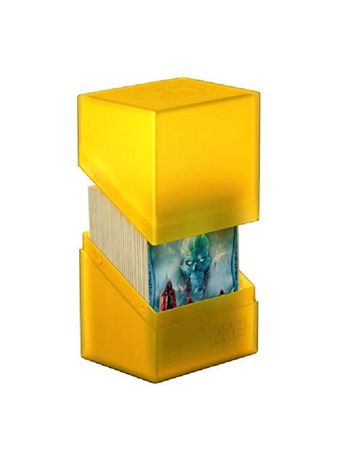 Ultimate Guard Boulder 80+ Deck Case Amber - Image 2