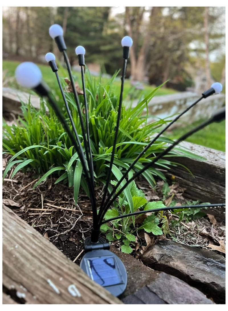 BLOOMING TIME 1 Set Of 2 Solar Lights-Fireflies, Adjustable Lighting Type Can Decorate - Image 2