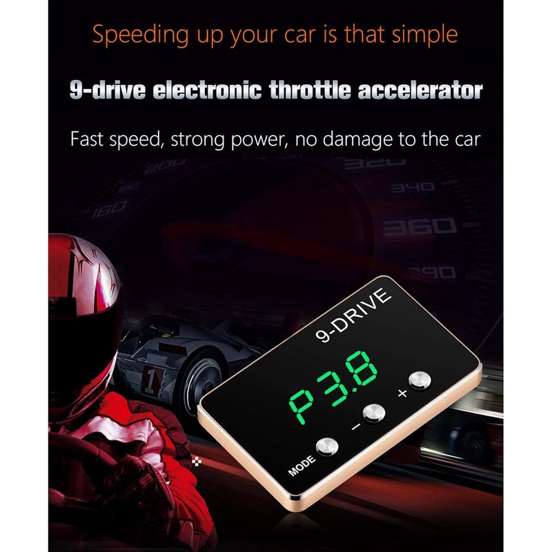 ATORSE® Throttle Response Controller 9 Speed Adjustment Modification Accessory 809 - Image 2