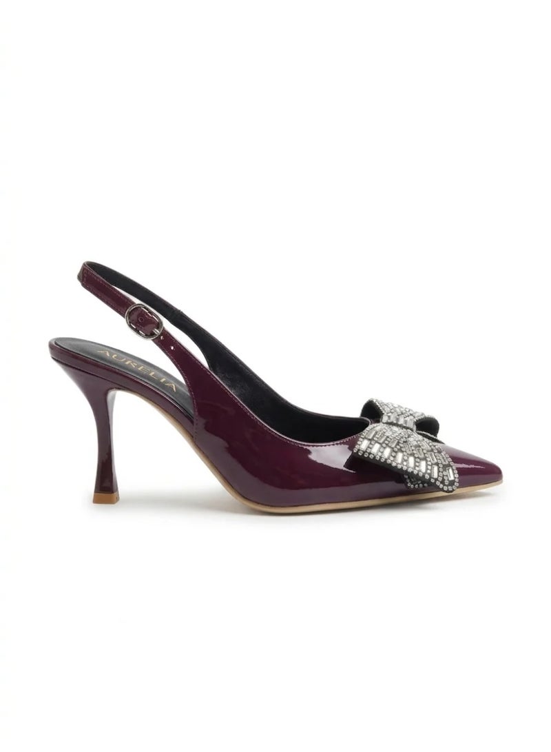 Vbranda Elegant heels designed with a stunning bow shape C-106 - Image 3