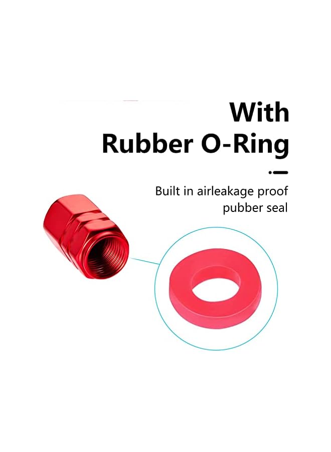 Metal Auto Car Tire Valve Stem Caps Compatible with Maserati Quattroporte, Ghibli, Levante All Models Wheel Cap, Air Valve Caps Styling Decoration Accessories 4pcs