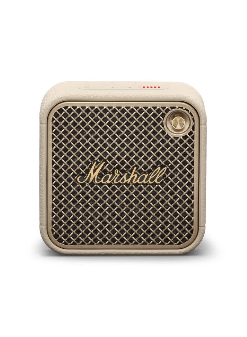 MARSHALL WILLEN Portable Bluetooth Speaker Outdoor Hiking Mini Speaker - Cream - Image 1