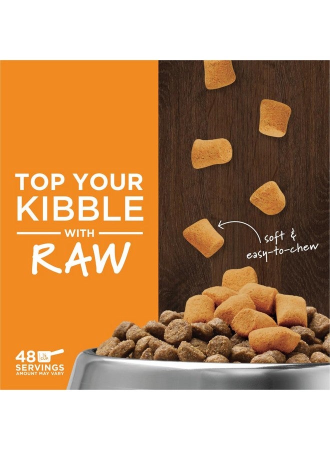 Instinct Raw Boost Mixers Freeze Dried Dog Food Toppers For Dry Food, Grain Free Dog Food Toppers with Chicken For Dogs - Gut Health, 12.5 oz - Image 2