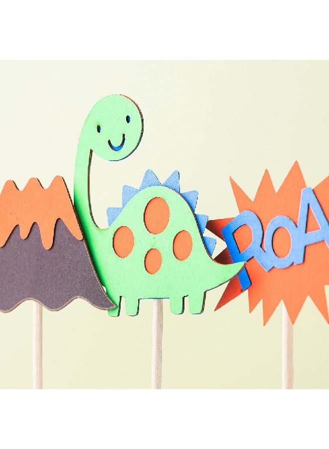 ThePartyPopper Dinosaur Layered Cupcake Toppers  - Image 4